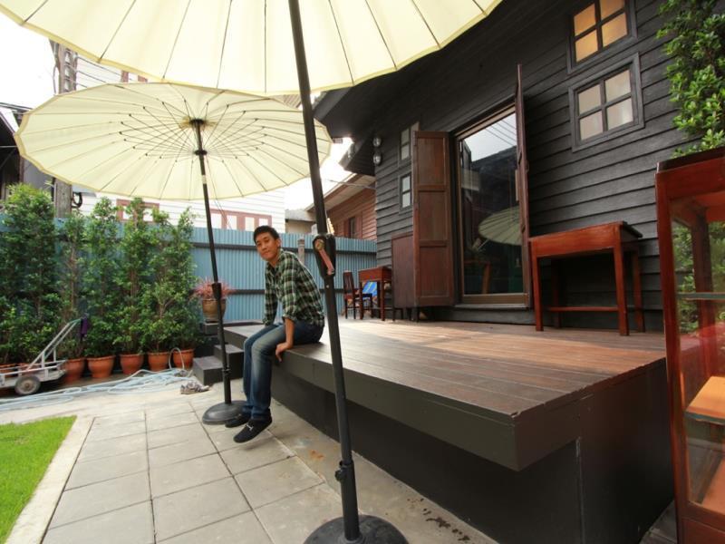 Viman Guesthouse Banguecoque Exterior foto